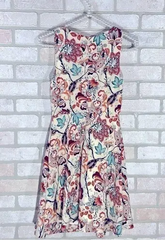 Lulumari Lulu’s Growing Garden Floral Print Faux Wrap Dress Size XS