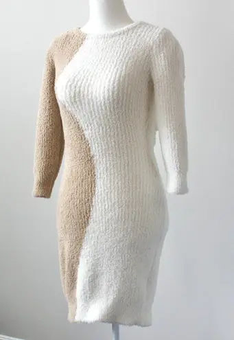 Generation K White and Tan Midi Long