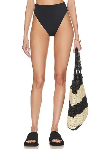 Cleobella Alice Bikini Bottom High Waist in Black Size Small NWT