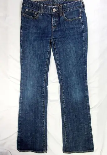 Banana Republic  Bootcut Flare Leg Zip Up Fit Jeans Womens Mid Rise Denim