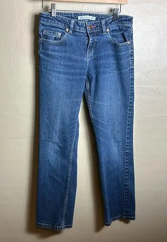 Woolrich Jeans Size 6 Womens Mid Rise Dark Wash Blue Denim Straight