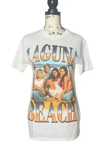 Laguna Beach MTV Retro Graphic Tee Shirt White Unisex Size M New With Tags Size M