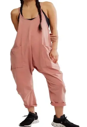 Free People Movement FP Movement Hot Shot Onesie in Petal Pink Sz M NWT $70R