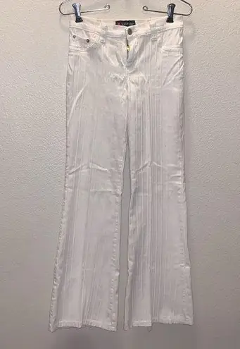 Sherry Goity White stretchy flare jeans Size undefined