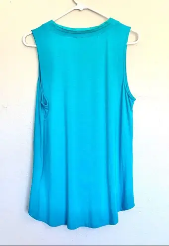 Maison Jules NWOT Teal Sleeveless Blouse