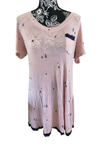 Flawed Honeydew Lounge Sleep T Shirt Sleepwear Pajamas Green