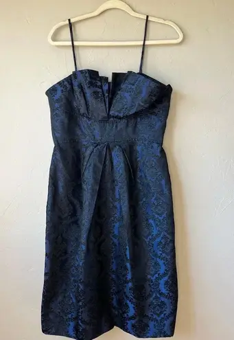 Goth Romantic Dark Vintage Vamp wedding HCO Grunge Edwardian Victorian Jane 8 10 Blue