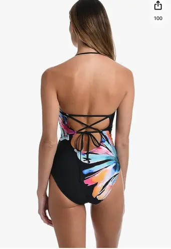 La Blanca Women's Bandeau One Piece Swimsuit