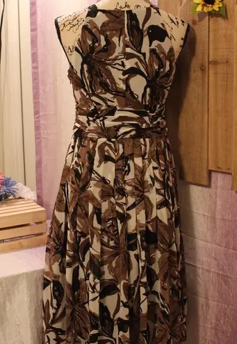 Evan Picone 🔥REDUCED 🔥 Open Shoulder Earth Tone Dress