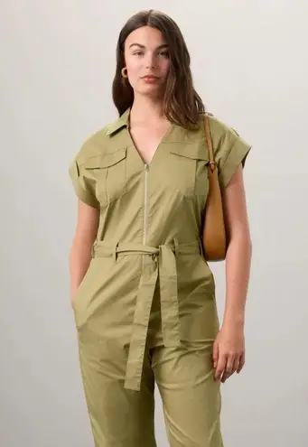 Marissa Webb X RTR Dolman Utility Jumpsuit Size 6 Green