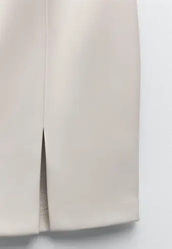 ZARA Faux Leather Miniskirt