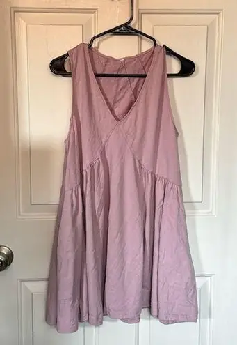 Amazon Viral Athlisan Summer Sleeveless Dress with Pockets- Lilac Purple