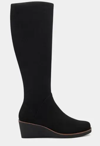 Aerosoles Comfy stylish tall boots on medium wedge heel 🖤🖤