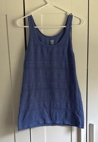 Mossimo Supply Co. Blue Tank Top with Scoop Neckline Size XL