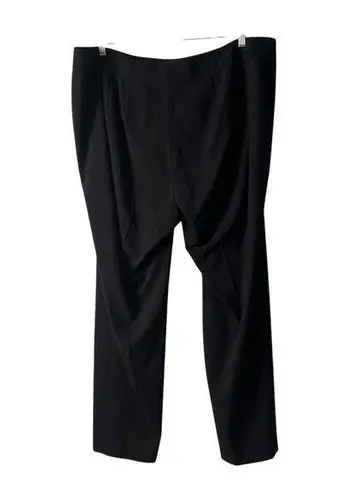 Semantiks Dress Pants Womens 22W Business Career Dark Academia Office Workwear Black