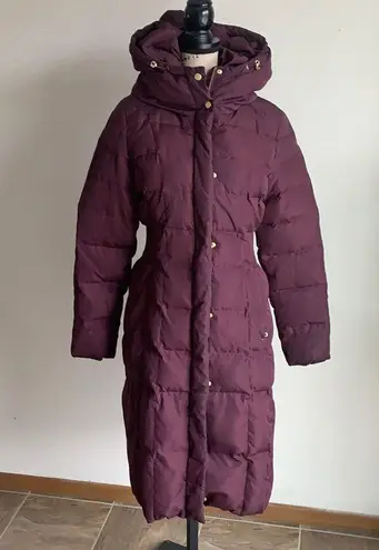 Cole Haan  Merlot Goose Down Puffer Coat