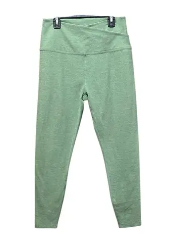 Beyond Yoga Spacedye At Your Leisure High Waisted Midi Leggings Sage Size Large