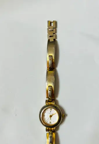 Focus Dainty Silver & Gold  Watch