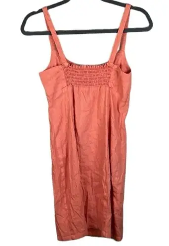 Monrow Peach Sheath Mini Dress Size S Orange