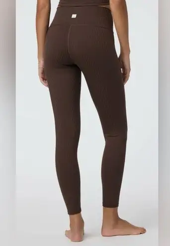 Vuori NWT  Inversion Ribbed Java High-Waisted Performance Leggings Size L - Image 1