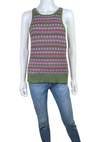 Sundance Catalog Sleeveless Sweater Green