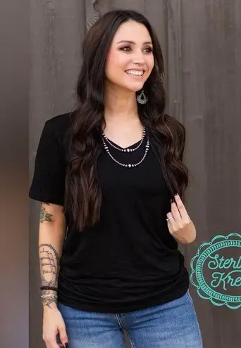 Simple Sterling black Large