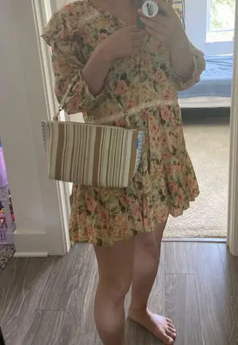 Zimmermann Zimmerman Jacquard stripe pouch