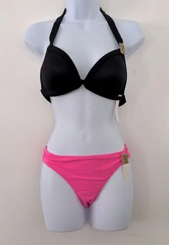 PINK - Victoria's Secret PINK Victoria secret Black and pink swimming set NWT