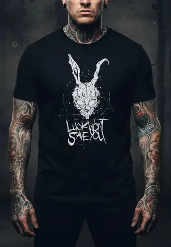 RARE Luck Won’t Save You Donnie Darko Deathcore Merch T