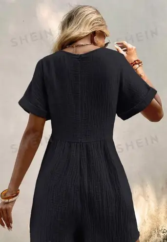 SheIn Black Romper