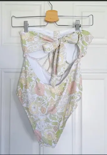 Charlie Holiday x Anthropologie Floral One Piece Swimsuit with Cutouts