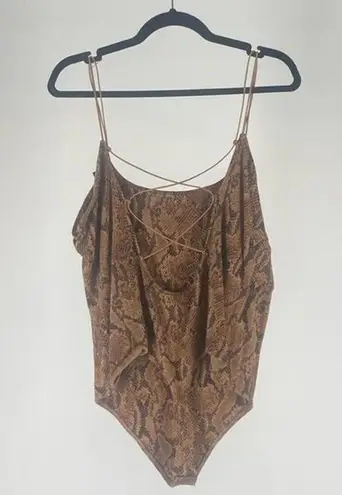 Stylish Snake Print One