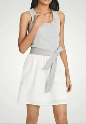 Reiss Dress Womens Size 12 Zeta Jersey Top Mini Belt Classicore Normcore (b19)