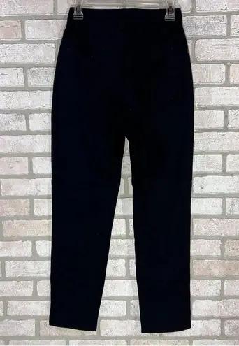 St. John  Signature High Rise Straight Leg Jeans in Black Size 2