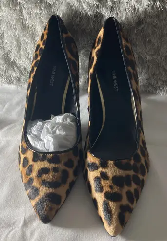 Nine West  women’s high heels leopard print