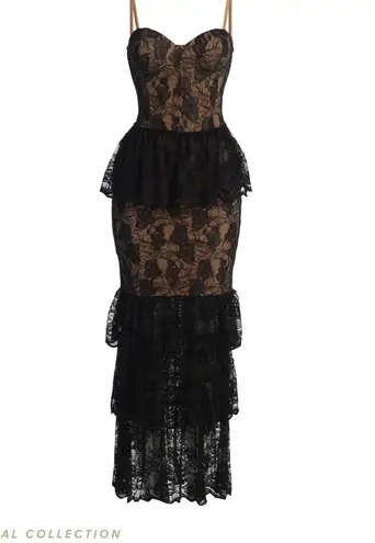 JLUXLABEL Brand New Black Lace Dress