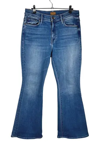 MOTHER Denim MOTHER Lil' Weekender Flare Jeans Layover Wash Size 30 Made in USA