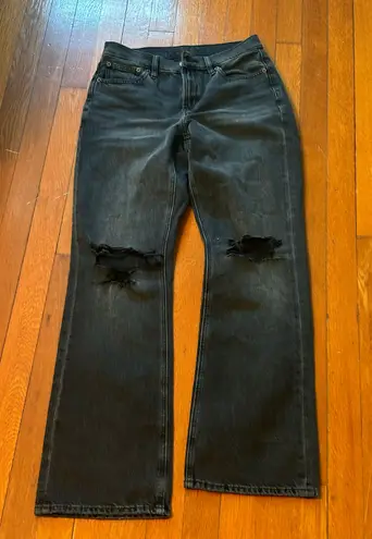 American Eagle Outfitters Ripped Black Jeans