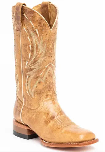 Shyanne Hybrid Leather TPU Imogen Western Performance Boots Tan Size 6.5 NWOB