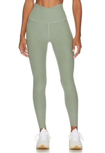 Beyond Yoga Spacedye At Your Leisure High Waisted Midi Leggings Sage Size Large