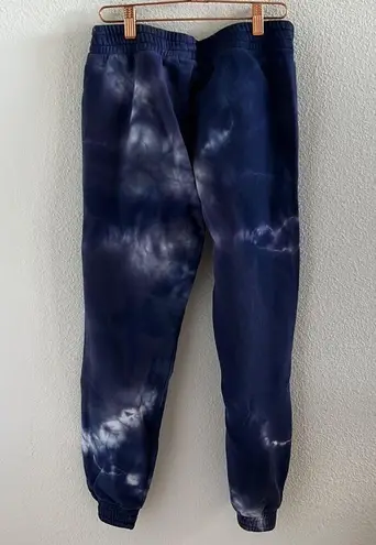 frankie's bikinis  Aiello Blue Tie Dye Sweat Pants Medium