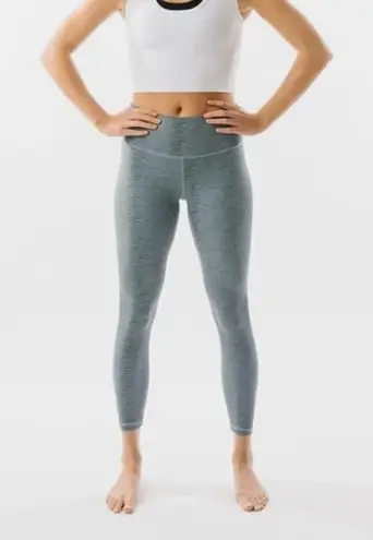 Zyia Active Light Teal Everglades Supreme Hi-Rise 7/8 24" Legging Size 8-10 NWT