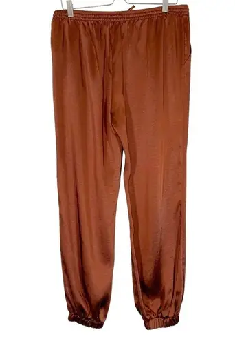 LPA Satin 2 Piece Jogger Set Size Large