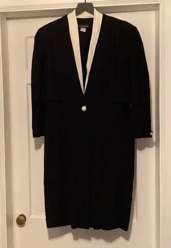Vintage 90s John Roberts black jacket dress Size undefined