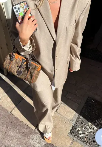 Djerf Avenue Forever Blazer Oat