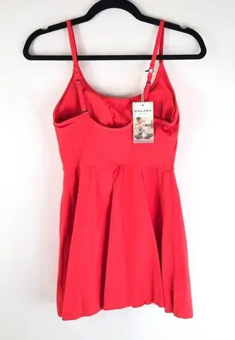 Halara Everyday Cloudful Padded Pocket 2-in-1 Activity Dress Poinsettia XS