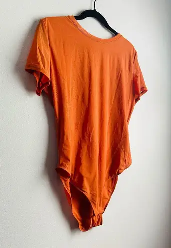 β
Parade Silky Mesh Short Sleeve Bodysuit