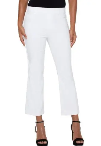Liverpool NWT X Nordstrom ECO Chloe Pull On Crop Flare Jeans