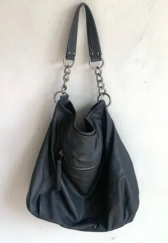 Olivia + Joy Slouchy Hobo Zipper Detail Shoulder Bag