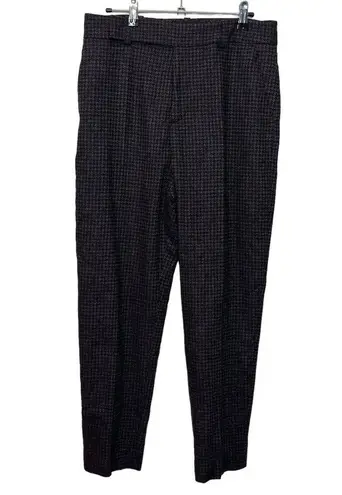 Equipment Warsaw Wool Blend Ankle Trouser Pants Women’s Size 8 Pockets